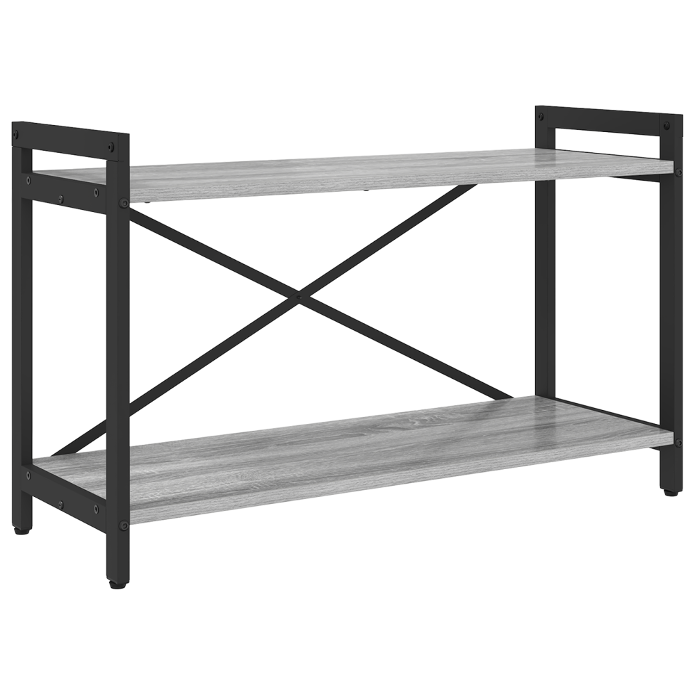Produktbild för Hyllsystem Grå sonoma 80 x 30 x 50 cm Konstruerat trä
