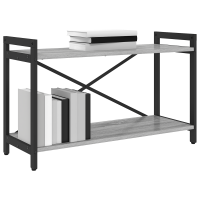 Produktbild för Hyllsystem Grå sonoma 80 x 30 x 50 cm Konstruerat trä
