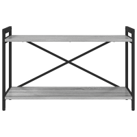 Produktbild för Hyllsystem Grå sonoma 80 x 30 x 50 cm Konstruerat trä