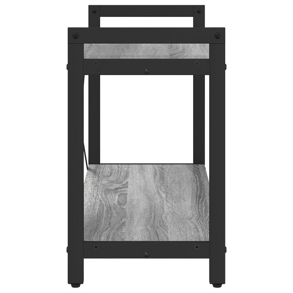 Produktbild för Hyllsystem Grå sonoma 80 x 30 x 50 cm Konstruerat trä