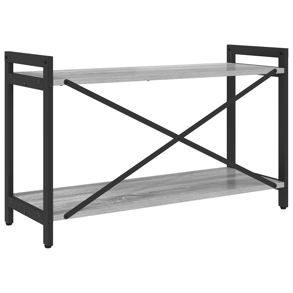 Produktbild för Hyllsystem Grå sonoma 80 x 30 x 50 cm Konstruerat trä