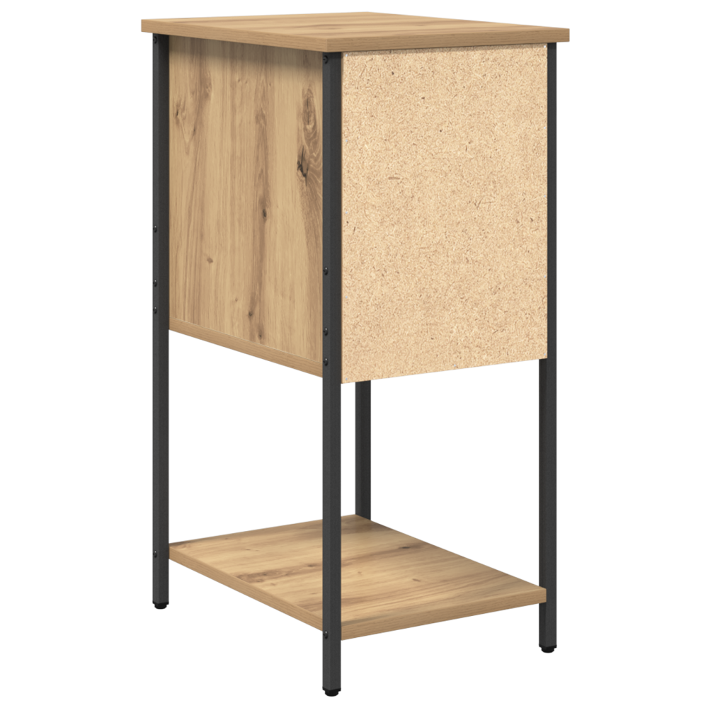 Produktbild för Nattduksbord artisan ek 32 x 42 x 70 cm Konstruerat trä