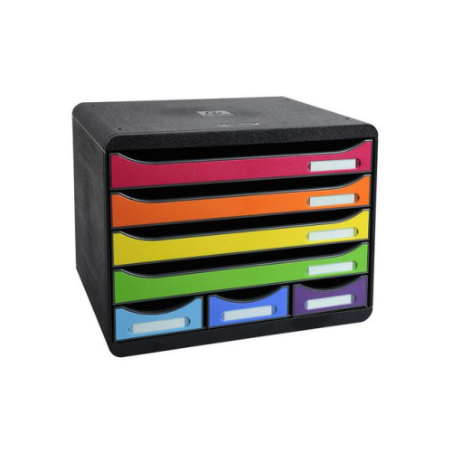 EXACOMPTA Blankettbox EXACOMPTA Harlequin 7 lådor