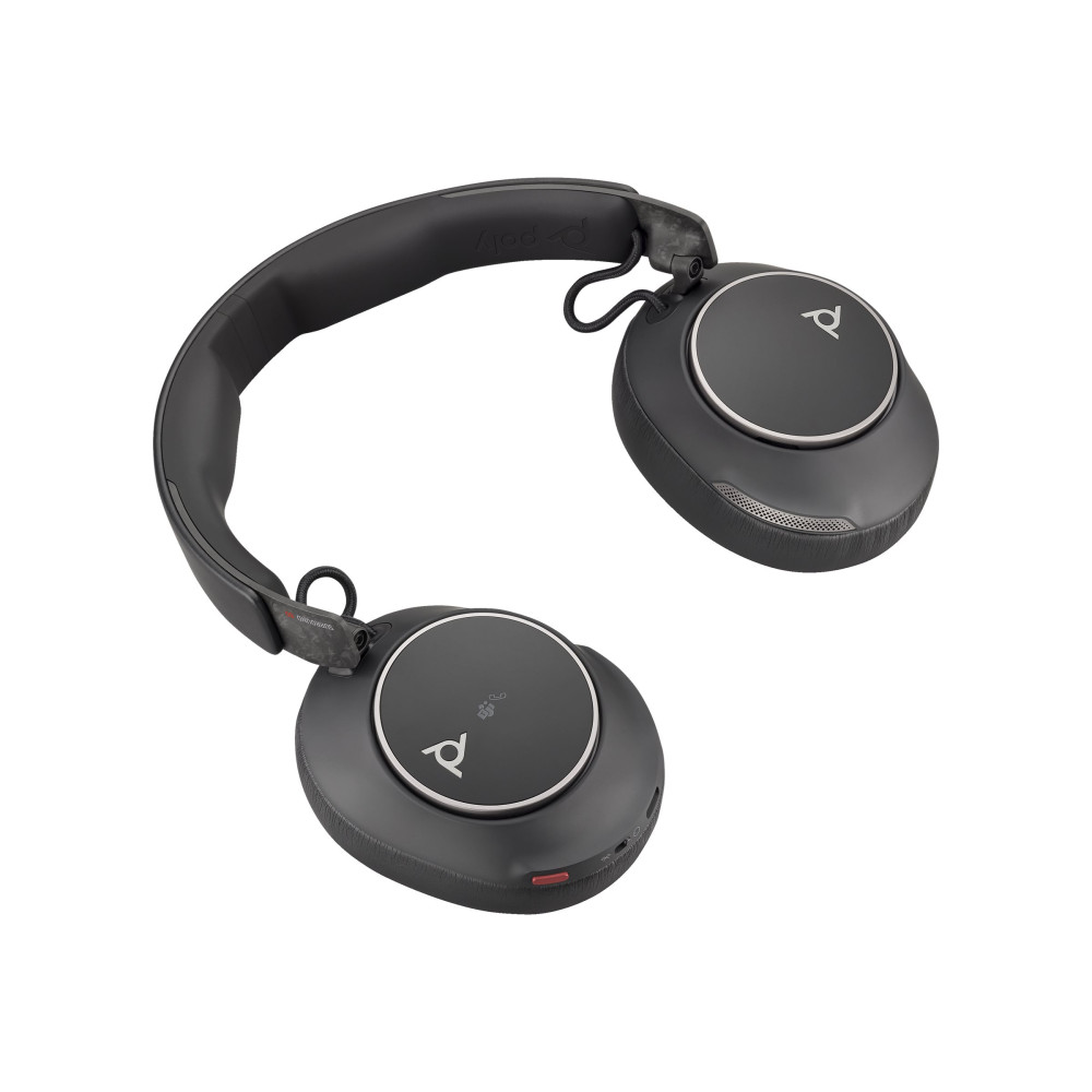 Produktbild för HP Poly Voyager Surround 80 UC - headset - USB-C via Bluetooth-adapter