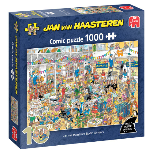 Jumbo Jan van Haasteren Pussel - JvH Studio 1 000 bitar