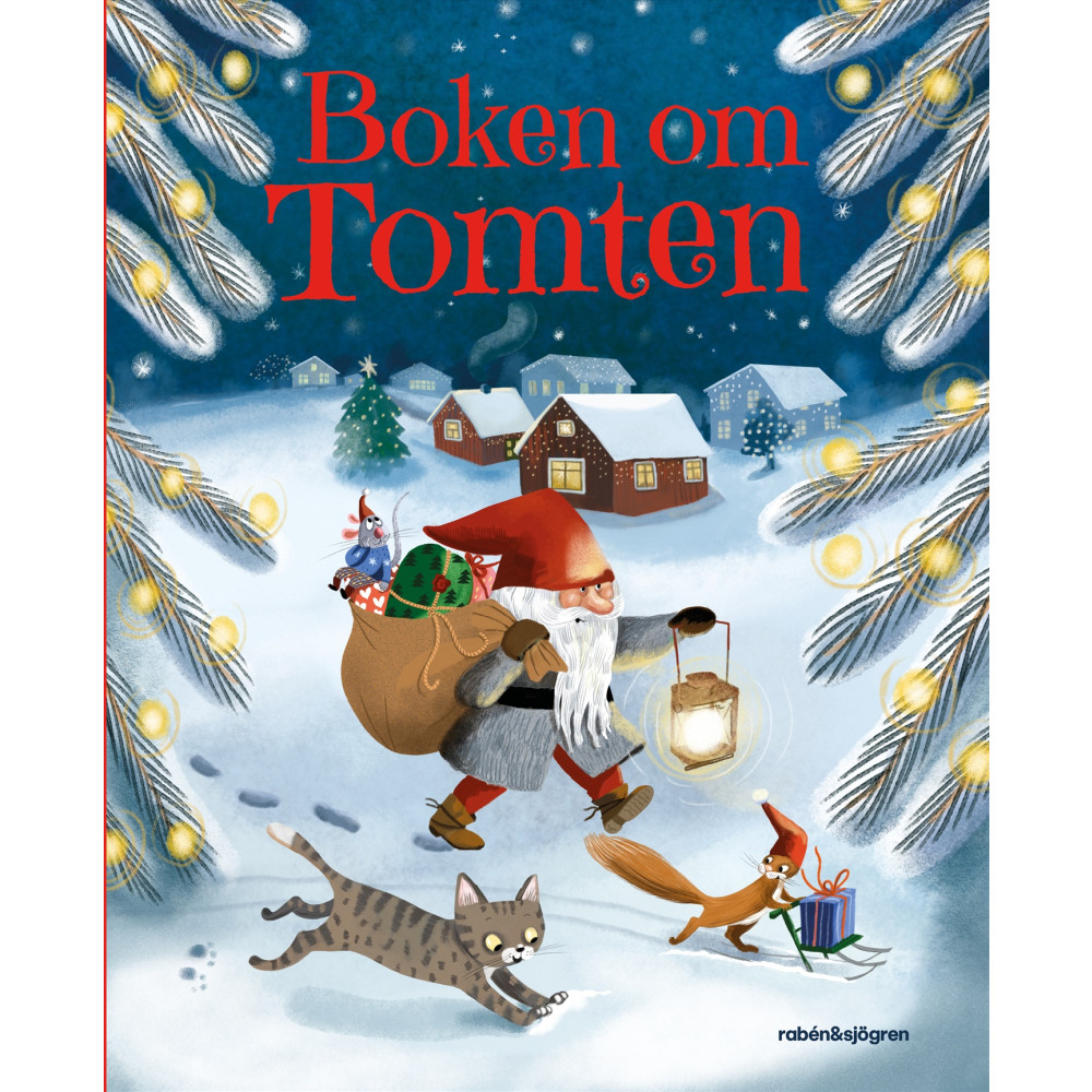 Produktbild för Boken om Tomten : berättelser, sånger och julpyssel (inbunden)