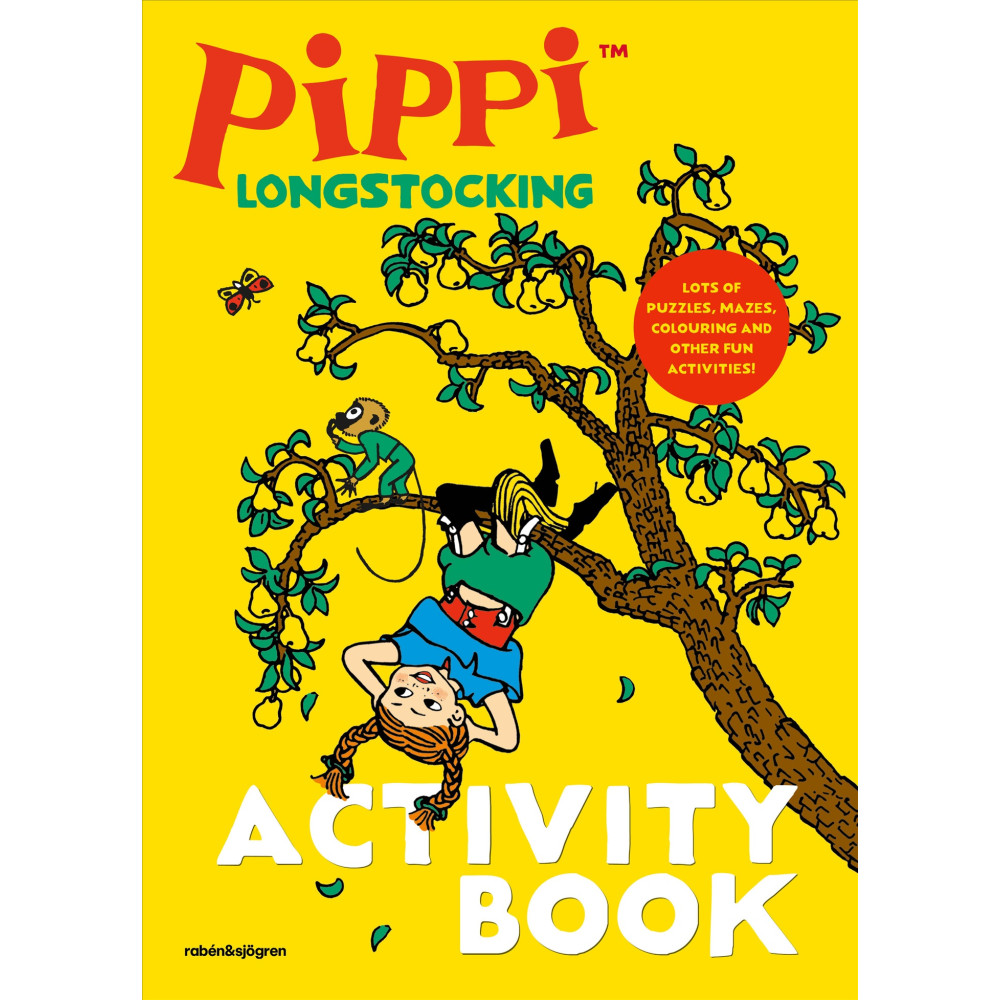 Produktbild för Pippi Longstocking Activity Book (häftad, eng)