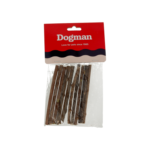 DOGMAN Kattleksak Matatabi Stix 10p 12cm Brun