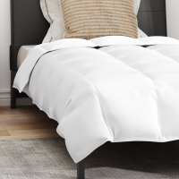 Produktbild för Sommar Duvet med kudde 2 pcs Vit Dunfjäder