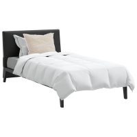 Produktbild för Sommar Duvet med kudde 2 pcs Vit Dunfjäder