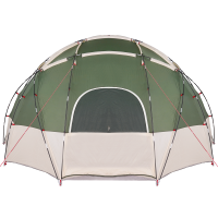 Produktbild för Dome Tält med tak med lagring Grön 475 x 475 x 235 cm taffeta