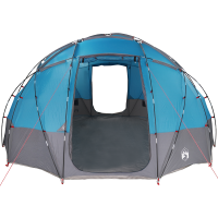 Produktbild för Dome Tält med tak med lagring Blå 475 x 475 x 235 cm taffeta