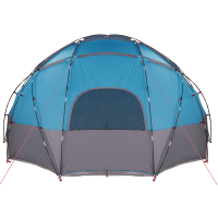 Produktbild för Dome Tält med tak med lagring Blå 475 x 475 x 235 cm taffeta