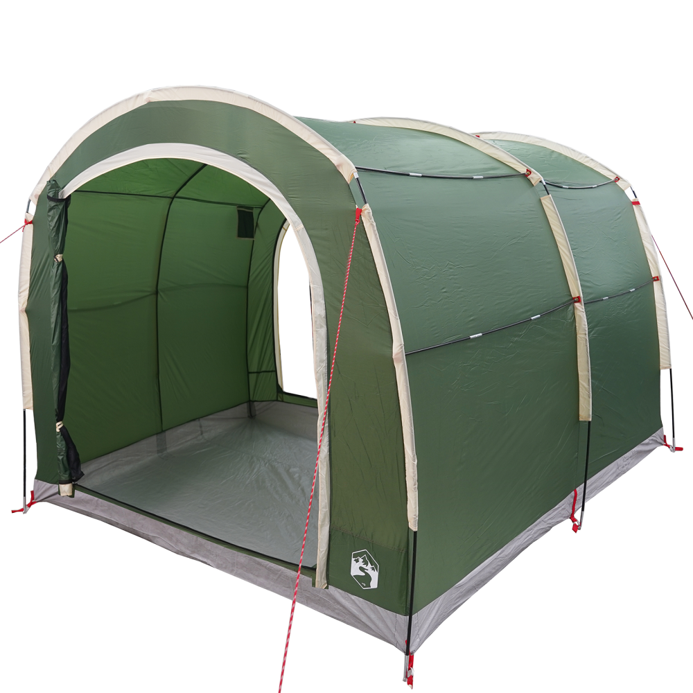 Produktbild för Tält med tak med lagring Grön 268 x 240 x 191 cm Polyester