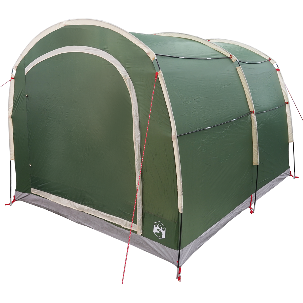 Produktbild för Tält med tak med lagring Grön 268 x 240 x 191 cm Polyester