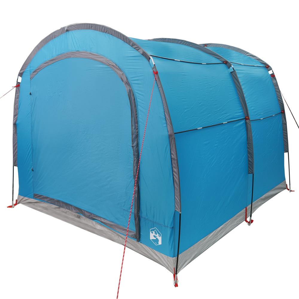 Produktbild för Tält med tak med lagring Blå 268 x 240 x 191 cm Polyester