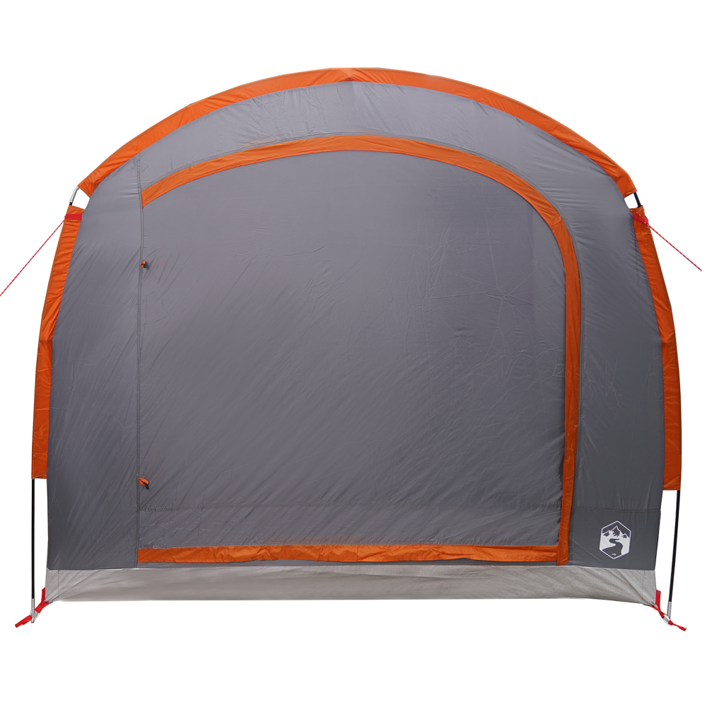 Produktbild för Tält med tak Grå och orange 268 x 240 x 191 cm Polyester