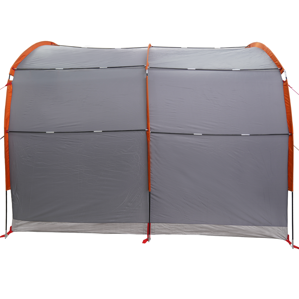 Produktbild för Tält med tak Grå och orange 268 x 240 x 191 cm Polyester