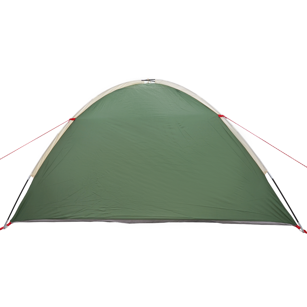 Produktbild för Dome Tält 4 person 308 x 268 x 130 cm Vattentålig Grön taffeta