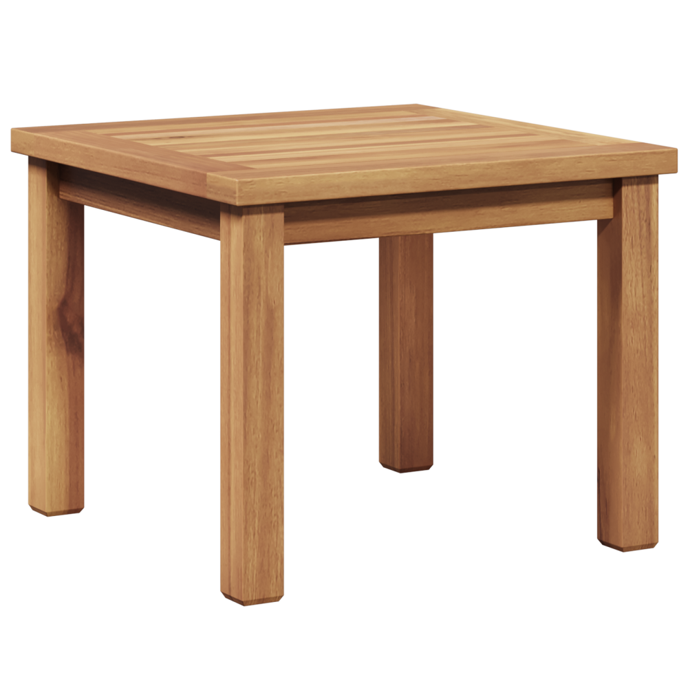 Produktbild för Kaffeebord Brun 45 x 45 x 36 cm Massivt teakträ