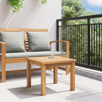 Produktbild för Kaffeebord Brun 45 x 45 x 36 cm Massivt teakträ