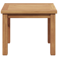 Produktbild för Kaffeebord Brun 45 x 45 x 36 cm Massivt teakträ