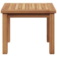 Produktbild för Kaffeebord Brun 45 x 45 x 36 cm Massivt teakträ