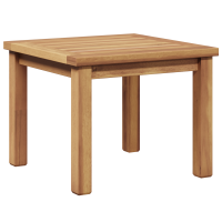 Produktbild för Kaffeebord Brun 45 x 45 x 36 cm Massivt teakträ