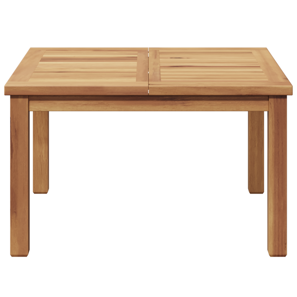 Produktbild för Kaffeebord Brun 60 x 60 x 36 cm Massivt teakträ