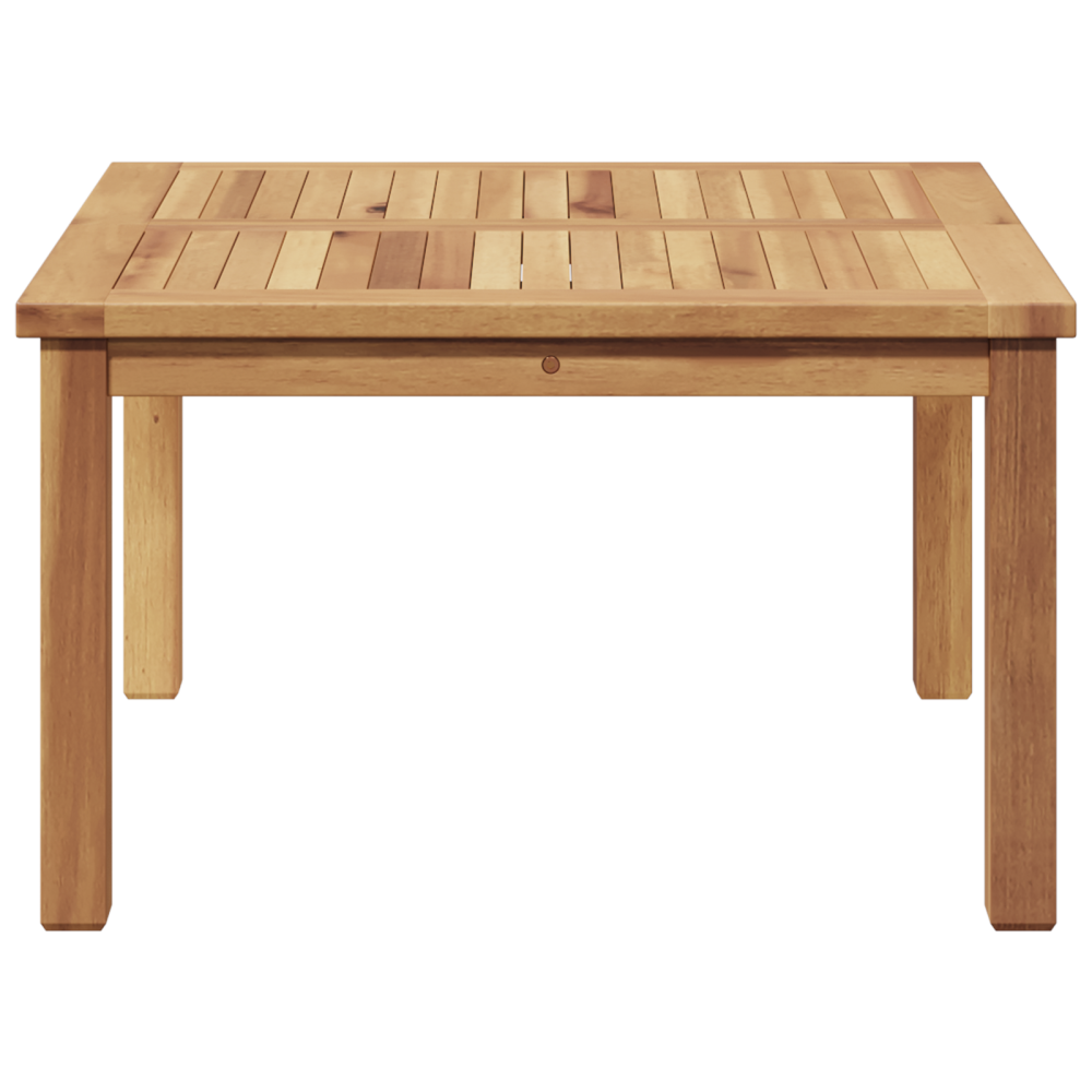Produktbild för Kaffeebord Brun 60 x 60 x 36 cm Massivt teakträ