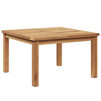 Produktbild för Kaffeebord Brun 60 x 60 x 36 cm Massivt teakträ