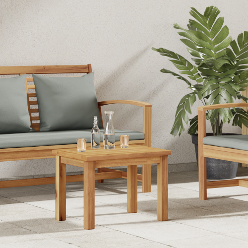 vidaXL Kaffeebord Brun 50 x 35 x 36 cm Massivt teakträ
