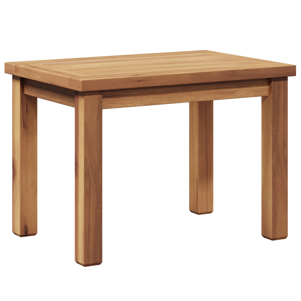 Produktbild för Kaffeebord Brun 50 x 35 x 36 cm Massivt teakträ