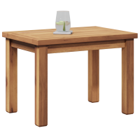 Produktbild för Kaffeebord Brun 50 x 35 x 36 cm Massivt teakträ