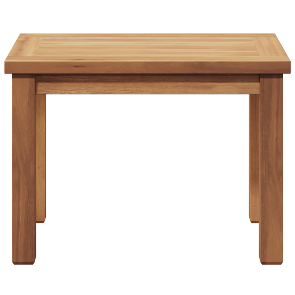 Produktbild för Kaffeebord Brun 50 x 35 x 36 cm Massivt teakträ