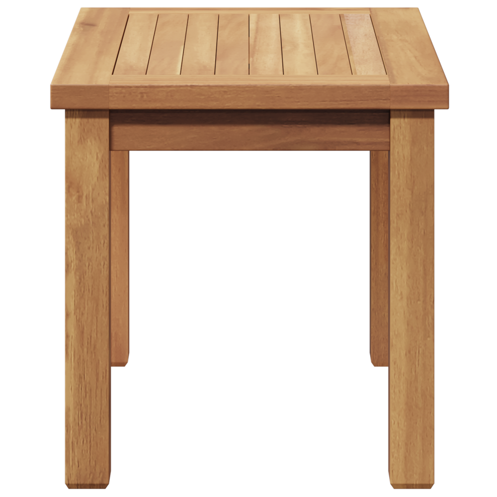 Produktbild för Kaffeebord Brun 50 x 35 x 36 cm Massivt teakträ