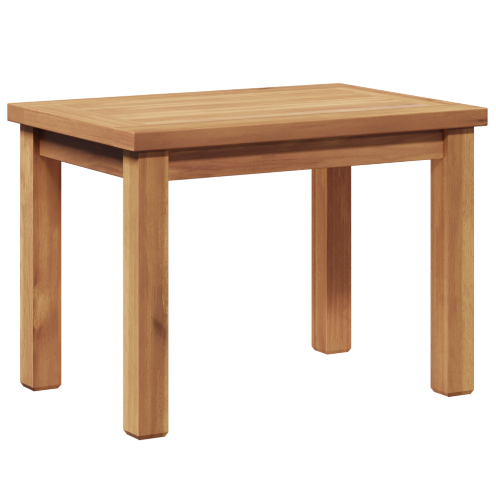 Produktbild för Kaffeebord Brun 50 x 35 x 36 cm Massivt teakträ