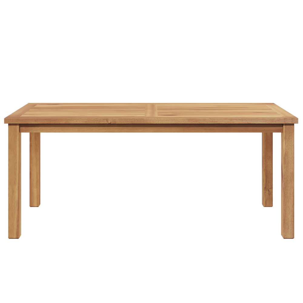 Produktbild för Kaffeebord Brun 110 x 55 x 45 cm Massivt teakträ