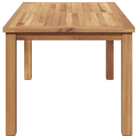 Produktbild för Kaffeebord Brun 110 x 55 x 45 cm Massivt teakträ