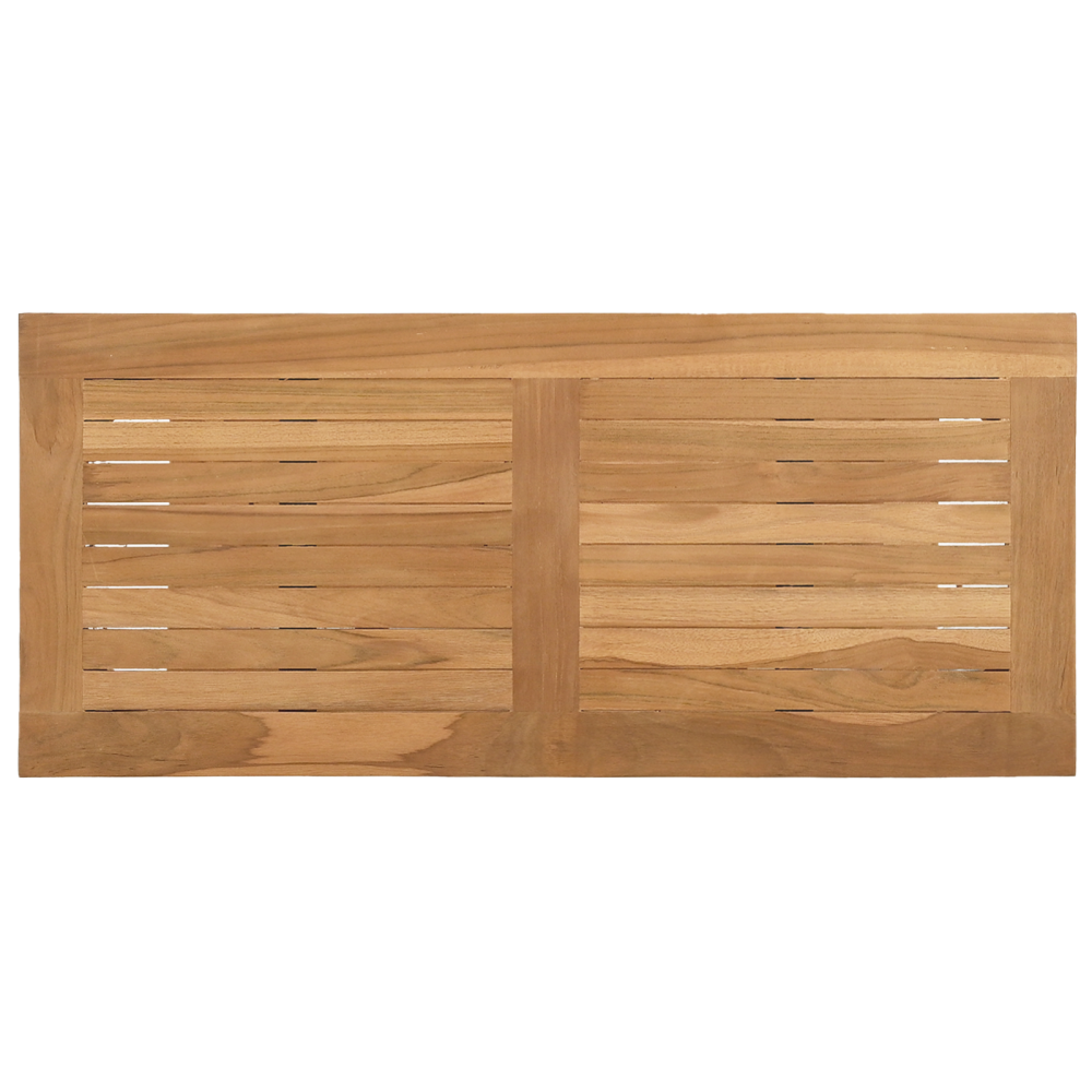 Produktbild för Konsolbord med lagring Brun 80 x 35 x 75 cm Massivt teakträ