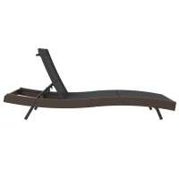 Produktbild för Solstol Reclining 197 x 70 x 82 cm konstrotting