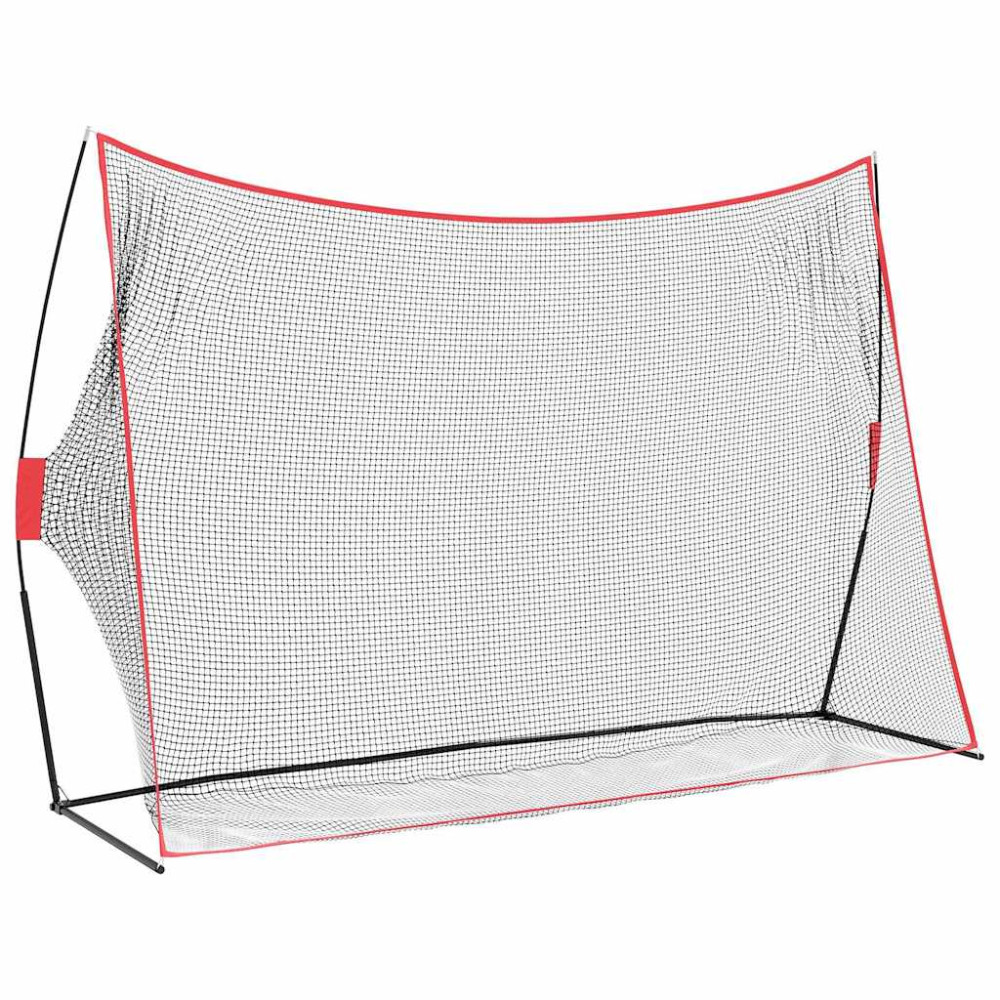 Produktbild för Golf Träningshjälp Svart 314 x 92 x 214 cm Polyester