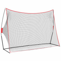 Produktbild för Golf Träningshjälp Svart 314 x 92 x 214 cm Polyester