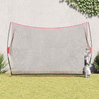 Produktbild för Golf Träningshjälp Svart 314 x 92 x 214 cm Polyester