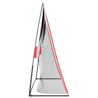 Produktbild för Golf Träningshjälp Svart 314 x 92 x 214 cm Polyester