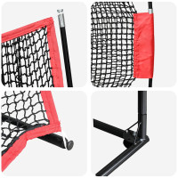 Produktbild för Golf Träningshjälp Svart 314 x 92 x 214 cm Polyester