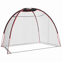Produktbild för Golf Träningshjälp Svart 314 x 150 x 206 cm Polyester