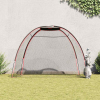 Produktbild för Golf Träningshjälp Svart 314 x 150 x 206 cm Polyester