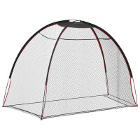 Produktbild för Golf Träningshjälp Svart 314 x 150 x 206 cm Polyester