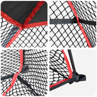 Produktbild för Golf Träningshjälp Svart 314 x 150 x 206 cm Polyester